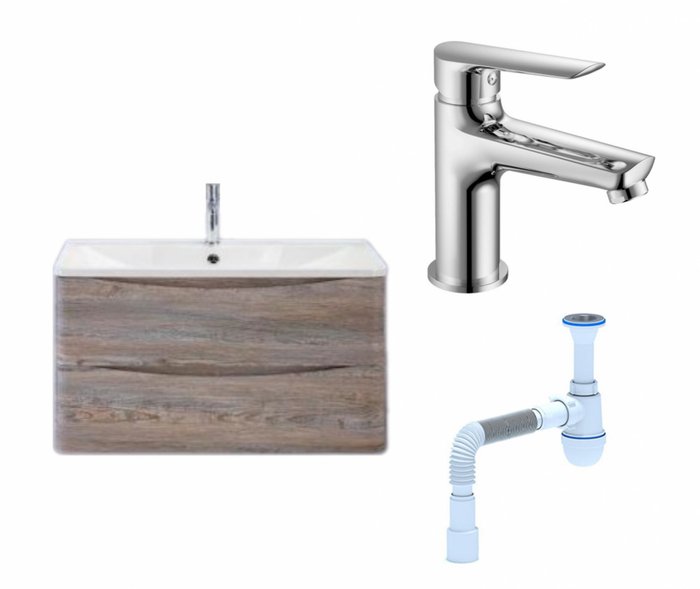 Комплект: Тумба с раковиной Acqua