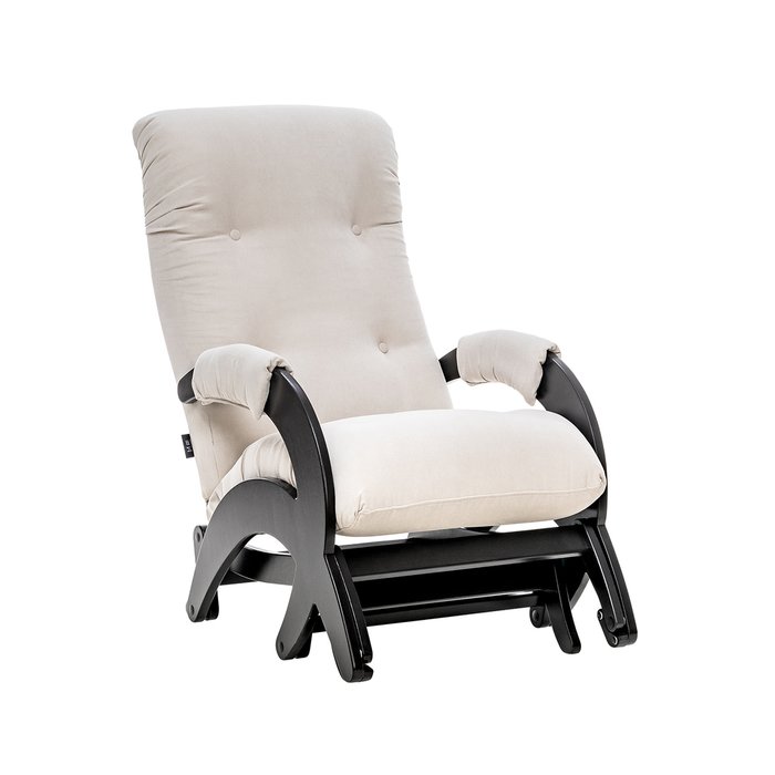 Кресло-глайдер Старк светло-серого цвета - лучшие Интерьерные кресла в INMYROOM