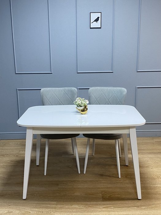 Стол обеденный раздвижной белого цвета - лучшие Обеденные столы в INMYROOM