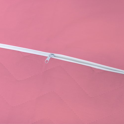 Пододеяльник 'Цвет эмоций' 240х210 стеганый на молнии Зима-лето, поплин, 100% хлопок, пл. 110 гр./кв. м., 'Роза' - лучшие Пододеяльники в INMYROOM