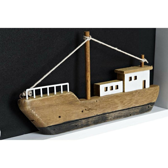 Декоративная фигура Белый Коричневый Barco 40 x 3,5 x 20 cm - лучшие Фигуры и статуэтки в INMYROOM