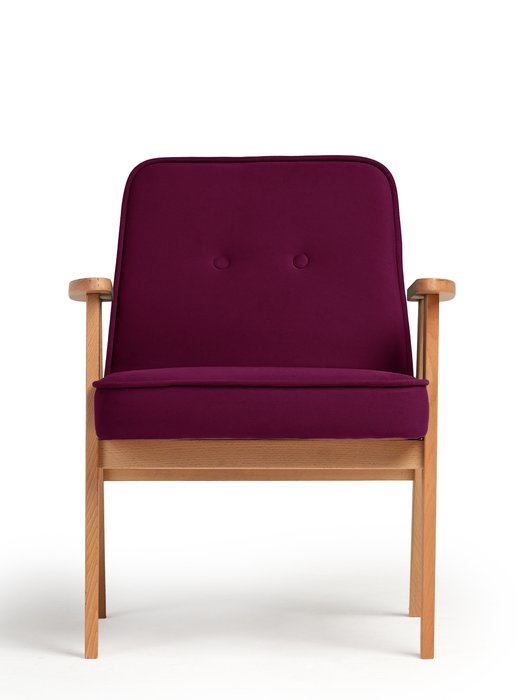 Кресло Несс zara фиолетового цвета - купить Интерьерные кресла по цене 11380.0