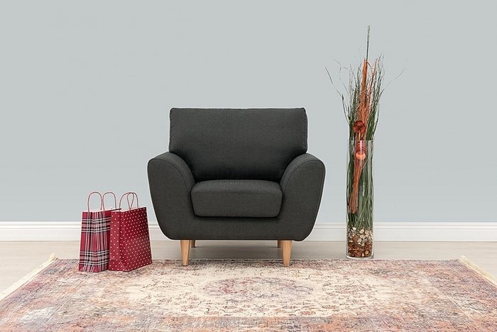 Кресло Алиса терракотокого цвета - лучшие Интерьерные кресла в INMYROOM