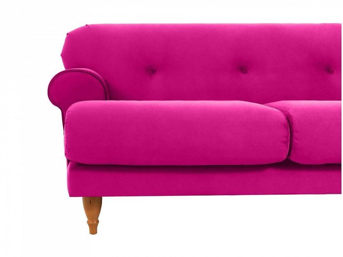 Диван Italia розового цвета - лучшие Прямые диваны в INMYROOM
