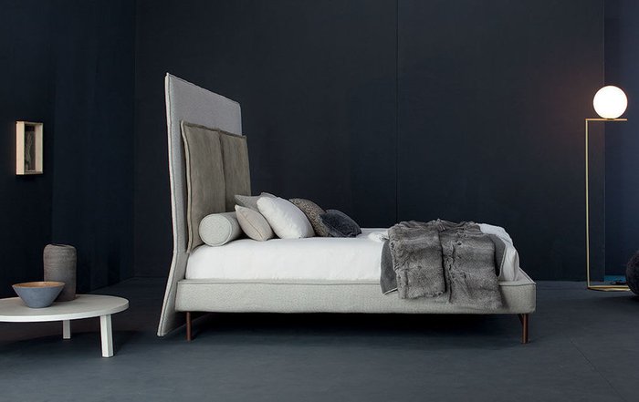 Кровать с высоким изголовьем 180х200 - лучшие Кровати для спальни в INMYROOM