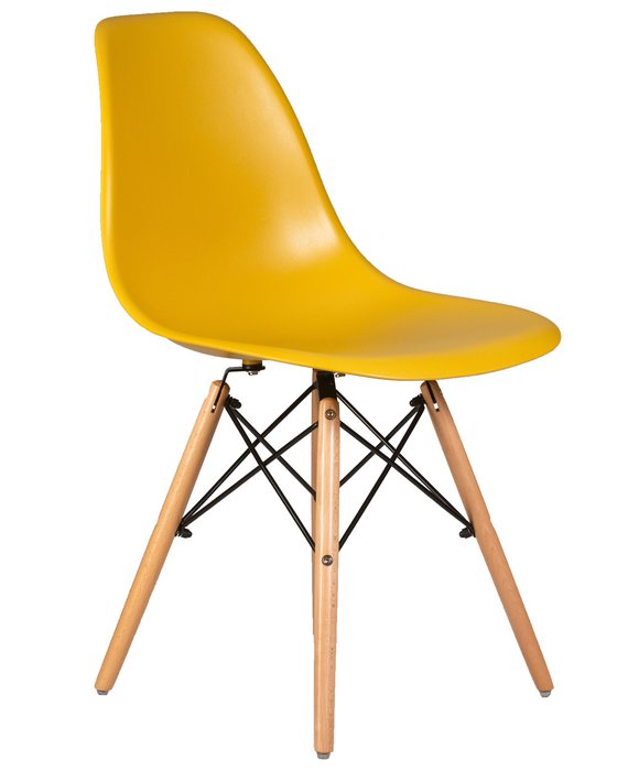 Стул обеденный желтого цвета - купить Обеденные стулья по цене 1500.0
