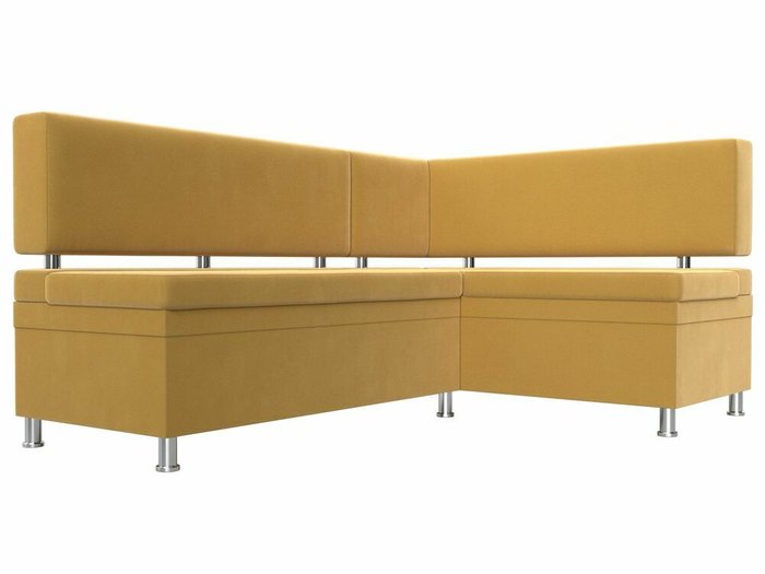 Угловой диван Стайл желтого цвета правый угол - лучшие Угловые диваны в INMYROOM