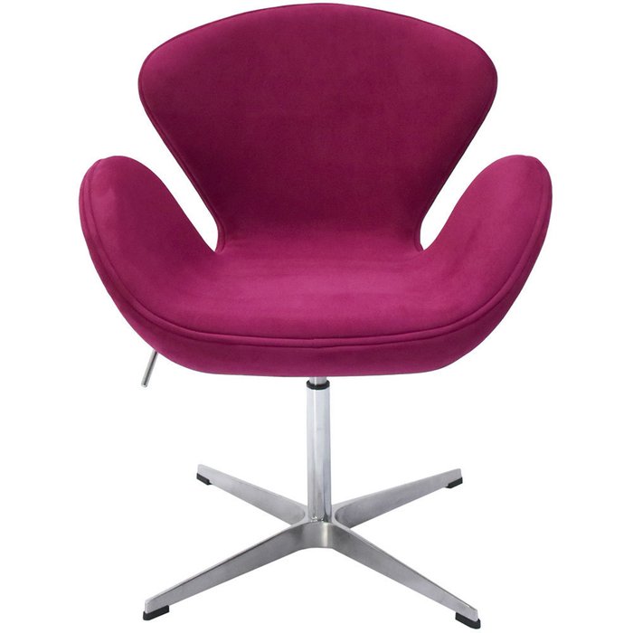 Кресло Swan розово-красного цвета - купить Офисные кресла по цене 40470.0