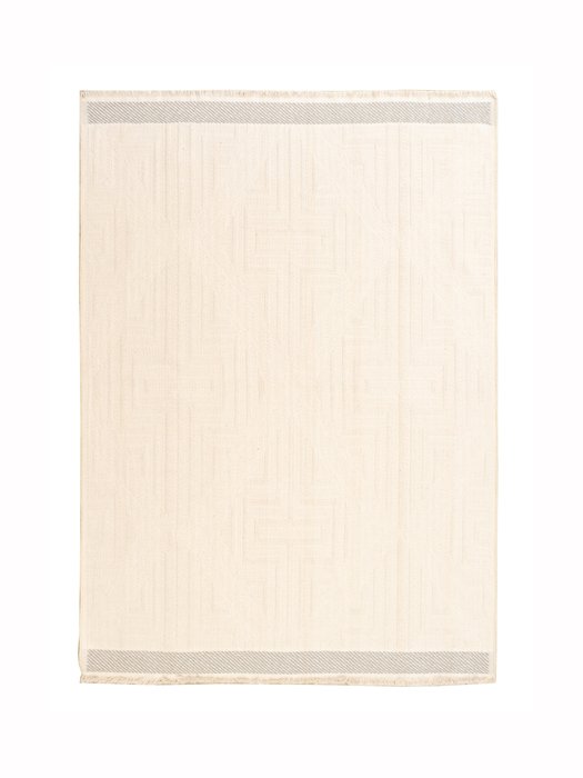 Ковер Kilim Frame 160х230 бежевого цвета 
