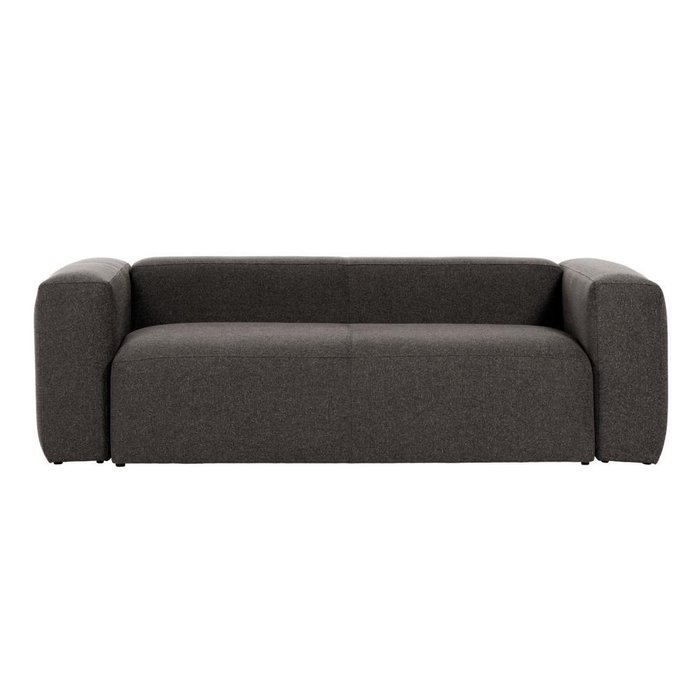 Прямой диван Grey  sofa серого цвета - купить Прямые диваны по цене 143990.0