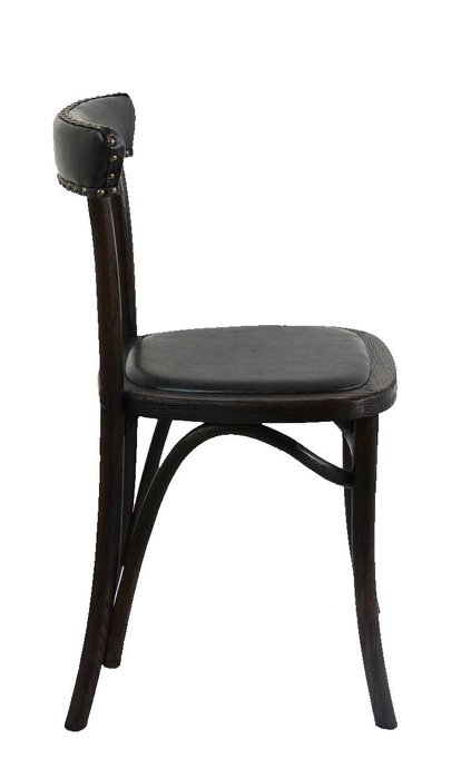 Стул Bent Leather в обивке из кожи  - лучшие Обеденные стулья в INMYROOM
