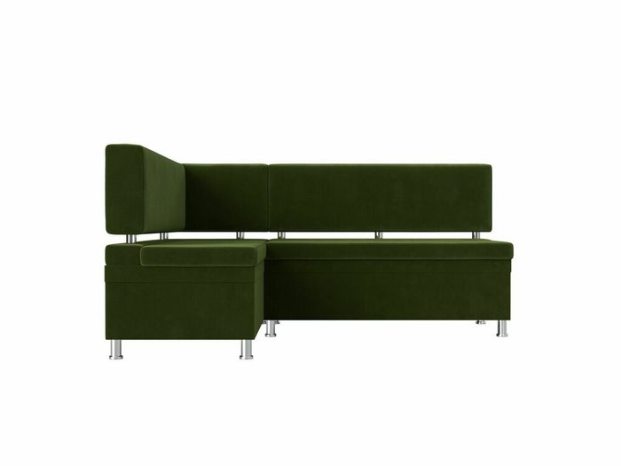 Угловой диван Стайл зеленого цвета левый угол - купить Угловые диваны по цене 33999.0