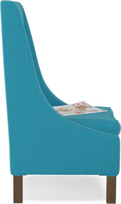 Кресло Лайн бирюзового цвета - лучшие Интерьерные кресла в INMYROOM