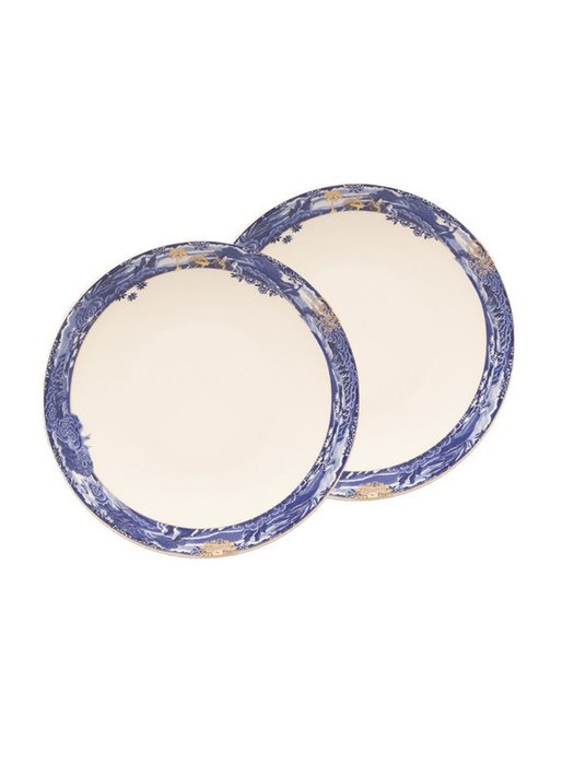 Набор из 2-х глубоких тарелок Heritage Border Blue, Ø25,5 см - лучшие Тарелки в INMYROOM