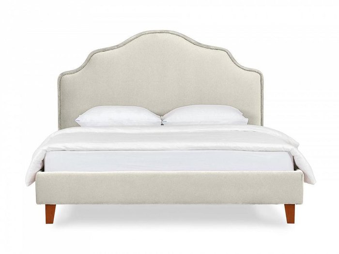 Кровать Queen II Victoria L 160х200 молочного цвета - купить Кровати для спальни по цене 56810.0