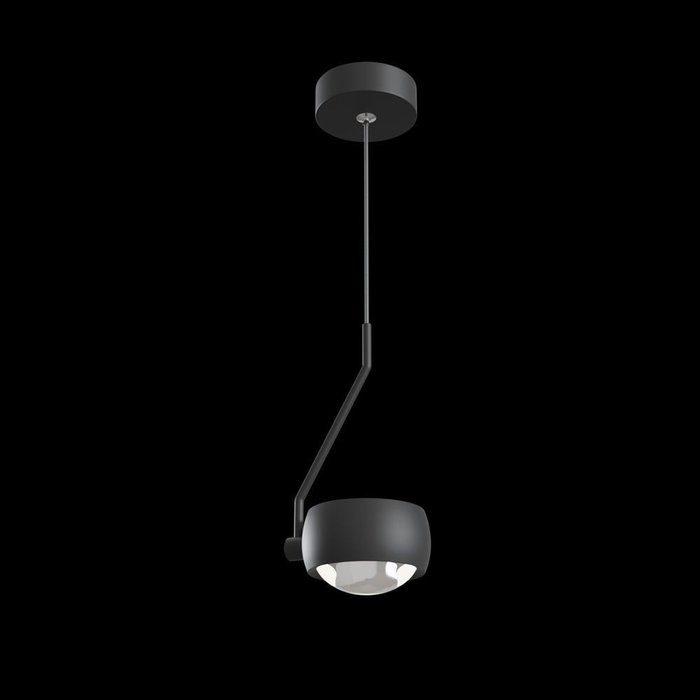 Подвесной светильник Lens черного цвета - лучшие Подвесные светильники в INMYROOM