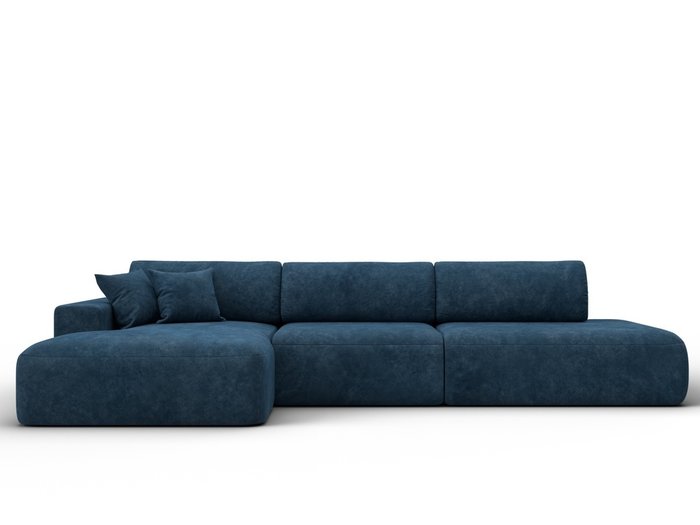 Угловой диван-кровать Лига 036 Модерн Лонг синего цвета левый - купить Угловые диваны по цене 131990 Угловой диван-кровать Лига 036 Модерн Лонг синего цвета левый - купить Угловые диваны по цене 131990