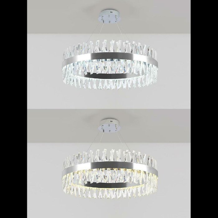 Подвесная люстра Alexandria LED LAMPS 81247 (хрусталь, цвет прозрачный) - лучшие Подвесные люстры в INMYROOM