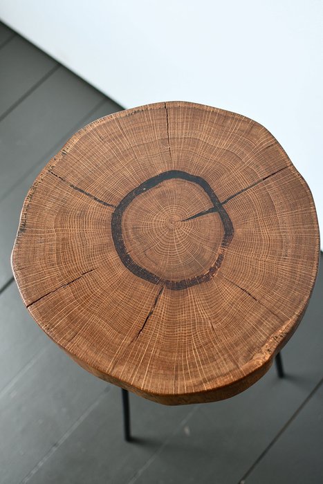 Кофейный стол Tree 40 черно-коричневого цвета - лучшие Кофейные столики в INMYROOM