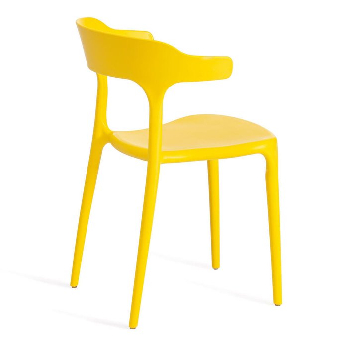 Стул Ton желтого цвета - лучшие Обеденные стулья в INMYROOM