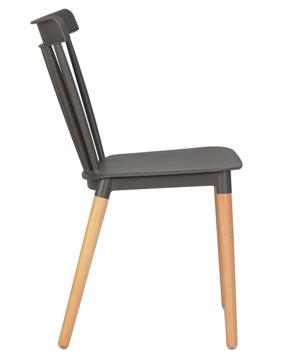 Стул обеденный Theo серого цвета - лучшие Обеденные стулья в INMYROOM