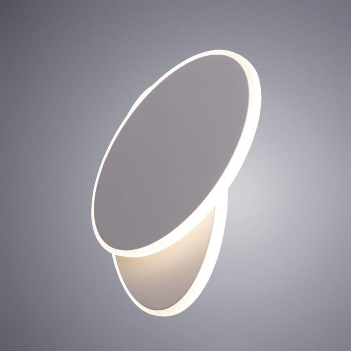Настенный светодиодный светильник Meisu белого цвета - купить Бра и настенные светильники по цене 3290.0