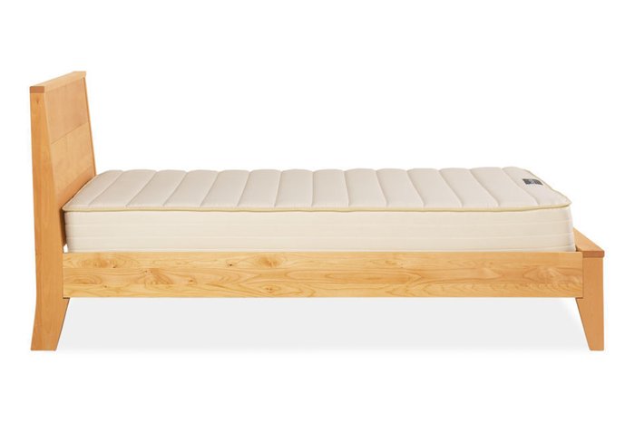 Кровать Stockholm из массива дуба темная 160х200 - купить Кровати для спальни по цене 77900.0