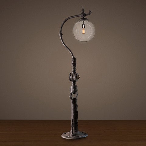 Лампа Айрон с чугунным основаниме