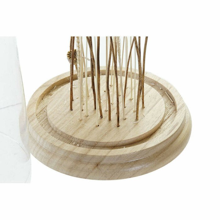Декоративная фигура 15 x 15 x 26 cm Коричневый Цветы - лучшие Фигуры и статуэтки в INMYROOM