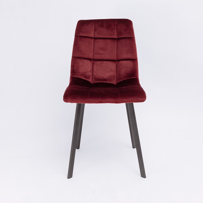 Стул Vermont темно-бордового цвета  - купить Обеденные стулья по цене 6800.0