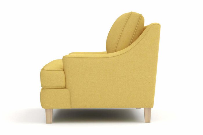 Кресло Encel желтого цвета - лучшие Интерьерные кресла в INMYROOM