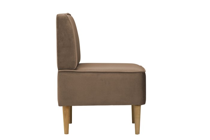 Кресло Лагуна коричневого цвета - купить Интерьерные кресла по цене 12170.0