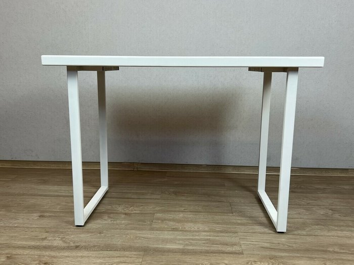 Стол обеденный Loft 120х60 белого цвета - лучшие Обеденные столы в INMYROOM