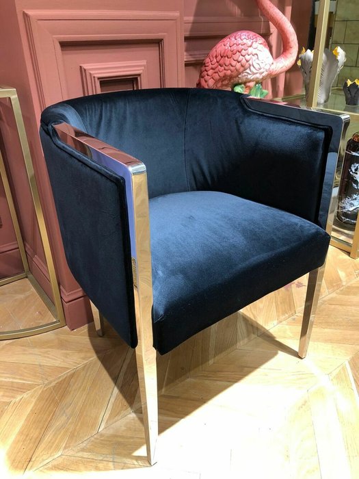 Стул Garda round черного цвета - лучшие Обеденные стулья в INMYROOM