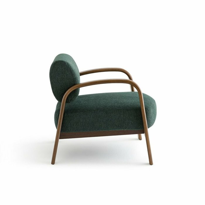 Кресло винтажное из березы Bendy зеленого цвета - лучшие Интерьерные кресла в INMYROOM