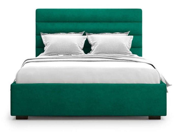 Кровать Karezza без подъемного механизма 180х200 зеленого цвета - купить Кровати для спальни по цене 41000.0
