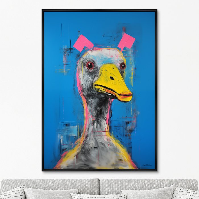 Репродукция картины на Busy Duck, 2024г. - купить Картины по цене 24999.0
