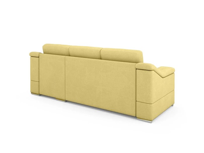 Угловой Диван-кровать Liverpool правый желтого цвета - лучшие Угловые диваны в INMYROOM