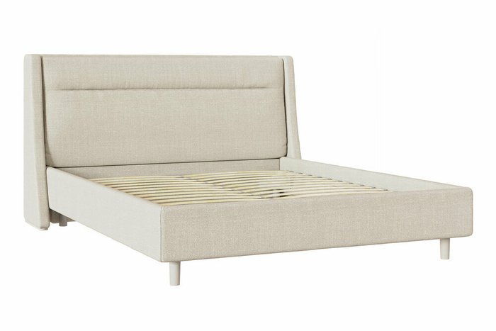 Кровать Олеандра 160х200 бежевого цвета - лучшие Кровати для спальни в INMYROOM