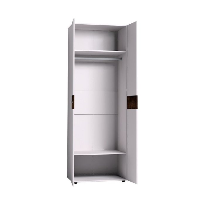 Шкаф для одежды Норвуд белого цвета  - лучшие Шкафы распашные в INMYROOM