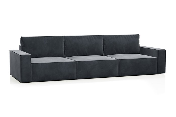 Диван Корсо XL серого цвета - лучшие Прямые диваны в INMYROOM