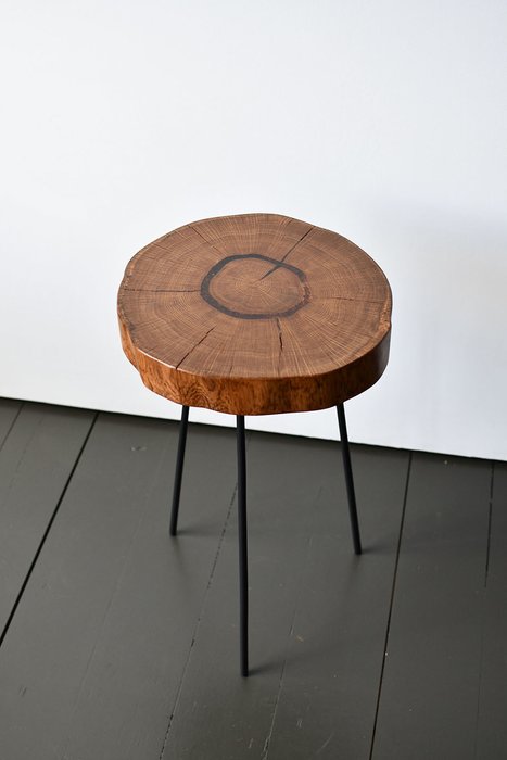 Кофейный стол Tree 40 черно-коричневого цвета