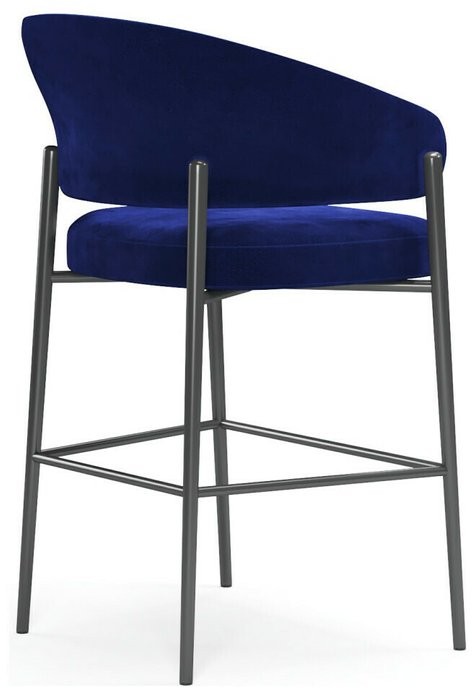 Барный стул Linda синего цвета - купить Барные стулья по цене 32300.0