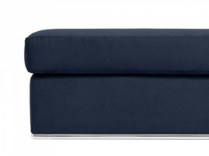 Пуф большой Igarka с емкостью для хранения темно-синего цвета - купить Пуфы по цене 27000.0
