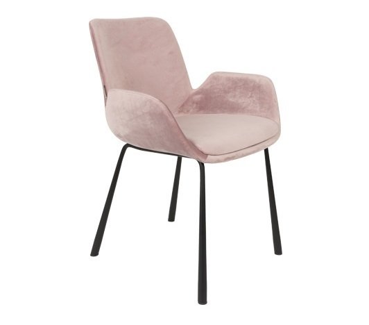 Кресло Brit розового цвета
