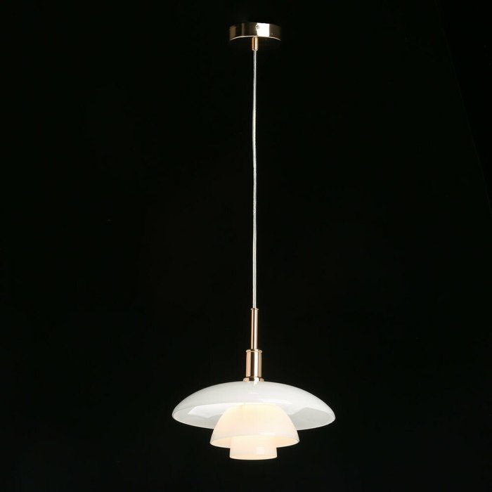 Подвесной светильник Ракурс с белым плафоном  - купить Подвесные светильники по цене 19790.0