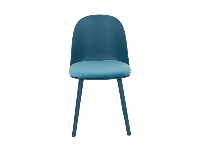 Стул Amato синего цвета - купить Обеденные стулья по цене 6900.0