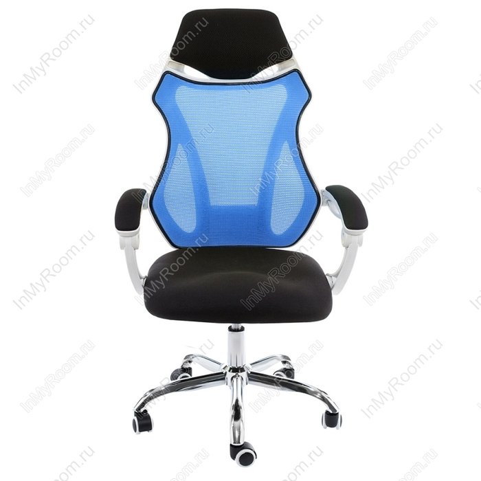 Компьютерное кресло Armor черно-голубого цвета - купить Офисные кресла по цене 8700.0