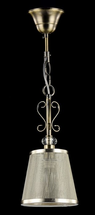 Подвесной светильник Driana с абажуром из органзы - купить Подвесные светильники по цене 5990.0