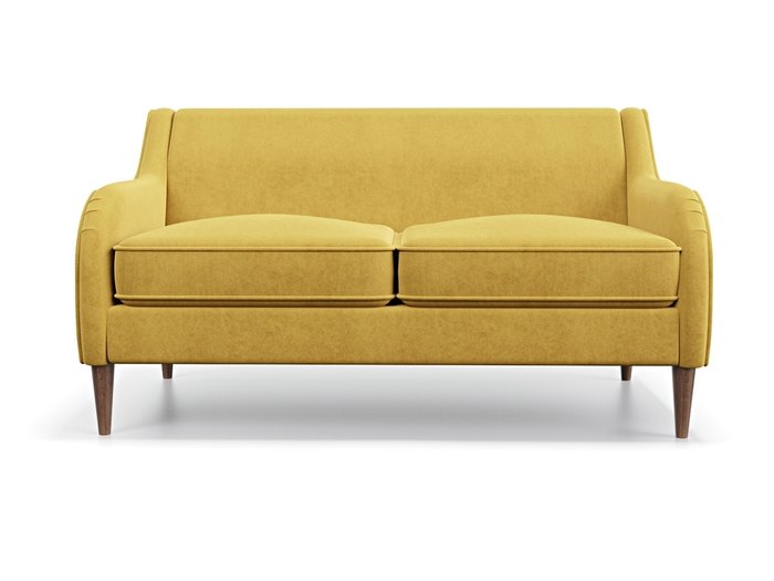 Диван Вектор желтого цвета - купить Прямые диваны по цене 24990.0